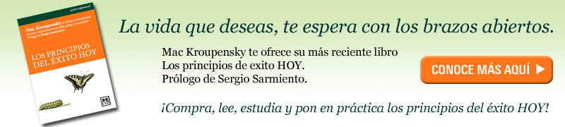 Los principios del &eacute;xito hoy. Libro de Mac Kroupensky