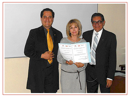 Entrega de reconocimiento